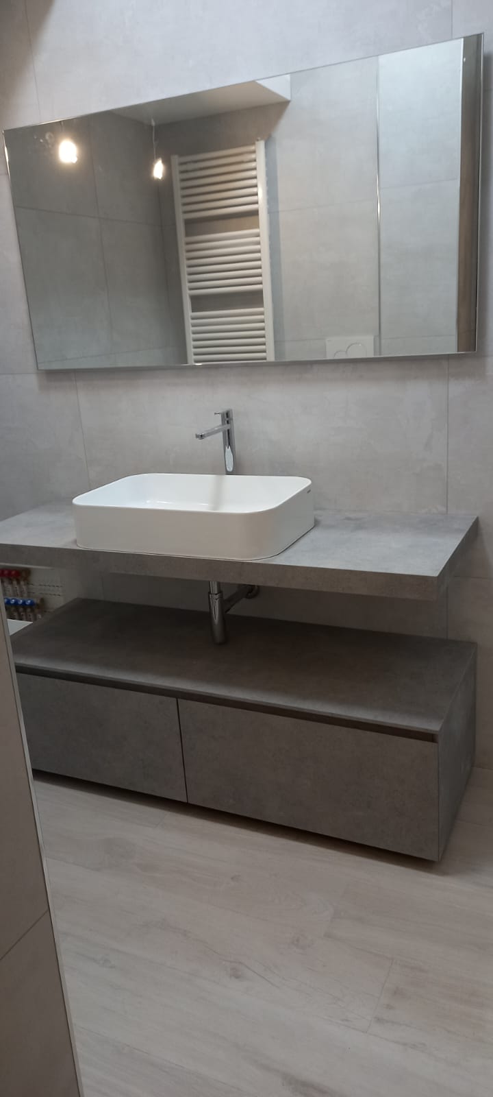 Ristrutturazione completa del bagno — Roma, Parioli